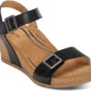 Aetrex Women's Lexa 1 Aetrex Women's Lexa -Fashion Shoes Store aetrex womens lexa quarter strap wedge black leather CK110W 45374.1714758921
