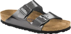 Birkenstock Arizona Soft Footbed 40 Birkenstock Arizona Soft Footbed -Fashion Shoes Store birkenstock arizona soft footbed metallic anthracite leather 100029 79746.1700929797
