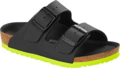 Birkenstock Children's Arizona 15 Birkenstock Children's Arizona -Fashion Shoes Store birkenstock childrens arizona desert soil black lime birko flor 1022369 65260.1686246144