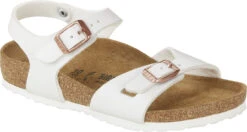Birkenstock Children's Rio -Fashion Shoes Store birkenstock childrens rio white birko flor 1024374 30247.1686255741
