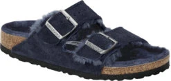 Birkenstock Arizona Shearling Lined -Fashion Shoes Store birkenstock unisex arizona shearling lined midnight suede 1020583 61578.1645837498
