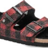Birkenstock Arizona Wool Shearling 2 Birkenstock Arizona Wool Shearling -Fashion Shoes Store birkenstock unisex arizona wool shearling plaid red black 1018112 18358.1638398131