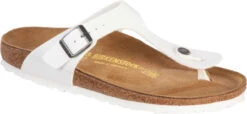 Birkenstock Women's Gizeh -Fashion Shoes Store birkenstock womens gizeh white birko flor 745531 18589.1657894816