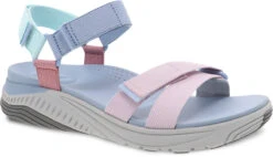 Dansko Racquel -Fashion Shoes Store dansko womens racquel sky multi webbing 4915099400 28209.1677526784