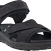 ECCO Men's Exowrap 3-Strap -Fashion Shoes Store ecco mens exowrap 3 strap sandal black 81180451052 98371.1647386703