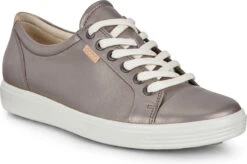 ECCO Women's Soft 7 Sneaker -Fashion Shoes Store ecco womens soft 7 sneaker stone metallic 43000351147 45565.1732124647