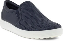 ECCO Women's Soft 7 Woven II Slip-On 10 ECCO Women's Soft 7 Woven II Slip-On -Fashion Shoes Store ecco womens soft 7 woven 2 slip on sky night 47011350769 26298.1702004511