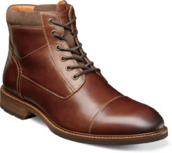 Florsheim Lodge Cap Toe Lace Up Boot -Fashion Shoes Store florsheim mens lodge cap toe lace up boot chestnut 14286 205 16484.1628279403
