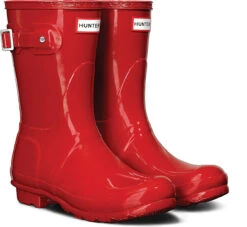 Hunter Women's Original Short Gloss Rain Boot 13 Hunter Women's Original Short Gloss Rain Boot -Fashion Shoes Store hunter womens original short gloss military red wfs1000rgl mlr 29944.1536966688