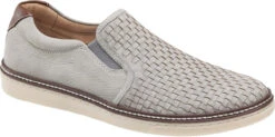 Johnston & Murphy McGuffey Woven Slip On 8 Johnston & Murphy McGuffey Woven Slip On -Fashion Shoes Store johnston murphy mcguffey woven slip on gray tumbled nubuck 25 2527 56419.1585196474