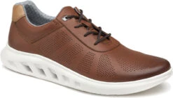Johnston & Murphy Activate U-Throat -Fashion Shoes Store johnston murphy mens activate u throat tan full grain 25 3820 53262.1713559573