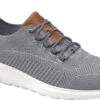 Johnston & Murphy Amherst Knit U-Throat -Fashion Shoes Store johnston murphy mens amherst knit u throat gray 25 3437 64624.1700845736