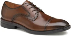 Johnston & Murphy Ronan Cap Toe 5 Johnston & Murphy Ronan Cap Toe -Fashion Shoes Store johnston murphy mens ronan cap toe tan smooth full grain 15 8046 15894.1664835437