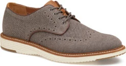 Johnston & Murphy Upton Knit Wingtip -Fashion Shoes Store johnston murphy mens upton knit wingtip gray knit 20 5368 83901.1713560611