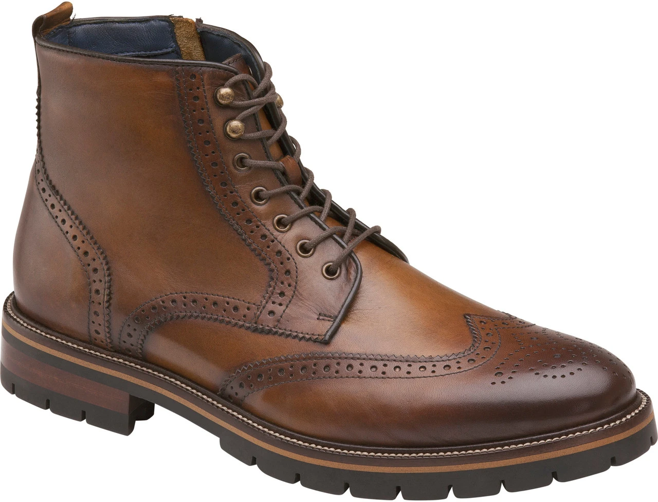 Johnston & Murphy XC Flex Cody Wingtip Zip Boot 4 Johnston & Murphy XC Flex Cody Wingtip Zip Boot - Image 2