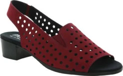 Munro Mickee -Fashion Shoes Store munro womens mickee red nubuck m427336 95532.1548257862
