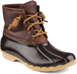 Sperry Women's Saltwater -Fashion Shoes Store sperry women saltwater tan dark brown sts91176 11997.1565829705