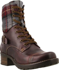 Taos Crave -Fashion Shoes Store taos womens crave bordeaux plaid crv 5514 bdxp 72272.1669057671