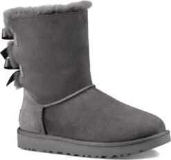 UGG Women's Bailey Bow II -Fashion Shoes Store ugg bailey bow ii grey 1016225 grey 91464.1730733431