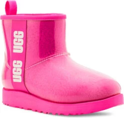UGG Big Kids Classic Clear Mini II -Fashion Shoes Store ugg childrens big kids classic clear mini 2 taffy pink 1112386k typn 06683.1656432984