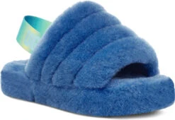 UGG Kids Fluff Yeah Slide -Fashion Shoes Store ugg childrens kids fluff yeah slide mystic blue gradient 1120030k mbgt 51792.1647038453
