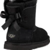 UGG Kids Mini Bailey Bow II -Fashion Shoes Store ugg childrens mini bailey bow ii black 1017397k blk 91221.1668092920