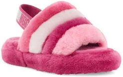 UGG Kids Fluff Yeah Slide -Fashion Shoes Store ugg kids fluff yeah slide pink multi 1116913k pkmu 67335.1647038453