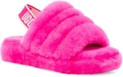 UGG Kids Fluff Yeah Slide -Fashion Shoes Store ugg kids fluff yeah slide rock rose 1098494k rcr 17695.1647038454