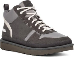 UGG Men's Highland Hi Heritage -Fashion Shoes Store ugg mens highland hi heritage gray matter sleek white 1144053 gmsw 76024.1705423721