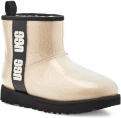 UGG Women's Classic Clear Mini 18 UGG Women's Classic Clear Mini -Fashion Shoes Store ugg womens classic clear mini natural black 1113190 nblc 04748.1638054098