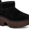 UGG Women's Classic Ultra Mini New Heights -Fashion Shoes Store ugg womens classic ultra mini new heights black 1158311 blk 66770.1730734088