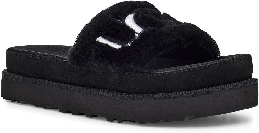 UGG Women's Laton Fur Slide 4 UGG Women's Laton Fur Slide - Image 2