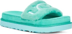 UGG Women's Laton Fur Slide 12 UGG Women's Laton Fur Slide -Fashion Shoes Store ugg womens laton fur slide tide pool 1111236 tdp 85226.1646258758