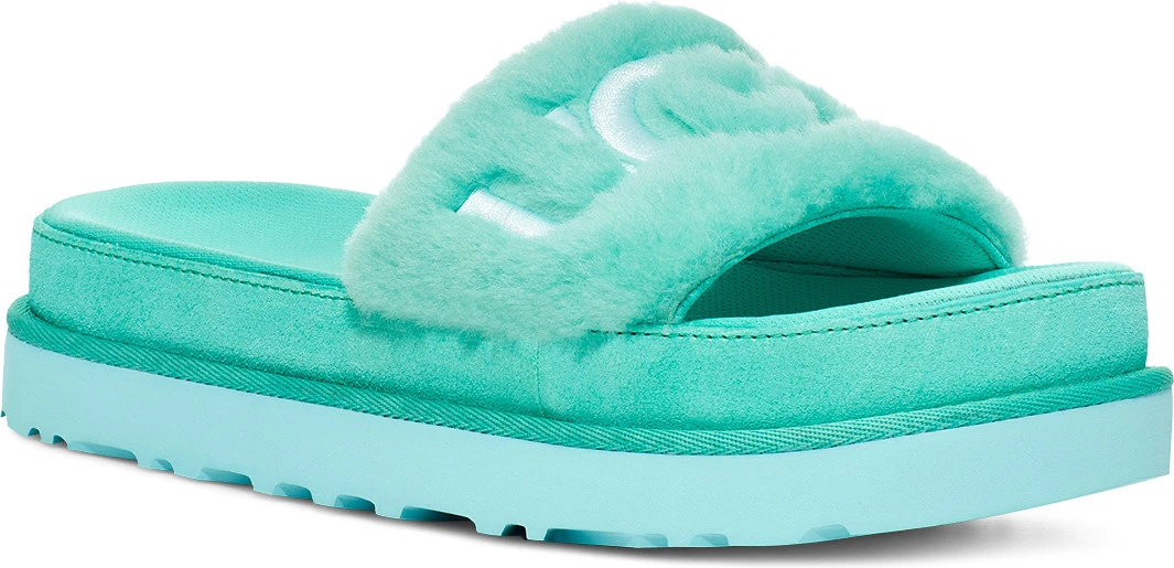 UGG Women's Laton Fur Slide 7 UGG Women's Laton Fur Slide - Image 5