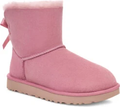 UGG Women's Mini Bailey Bow II 8 UGG Women's Mini Bailey Bow II -Fashion Shoes Store ugg womens mini bailey bow ii dusty orchid 1016501 dyr 88054.1727817807