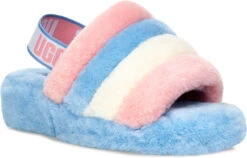 UGG Women's Pride Fluff Yeah Slide -Fashion Shoes Store ugg womens pride fluff yeah slide pride stripes 1114751 pstr 65737.1630426000